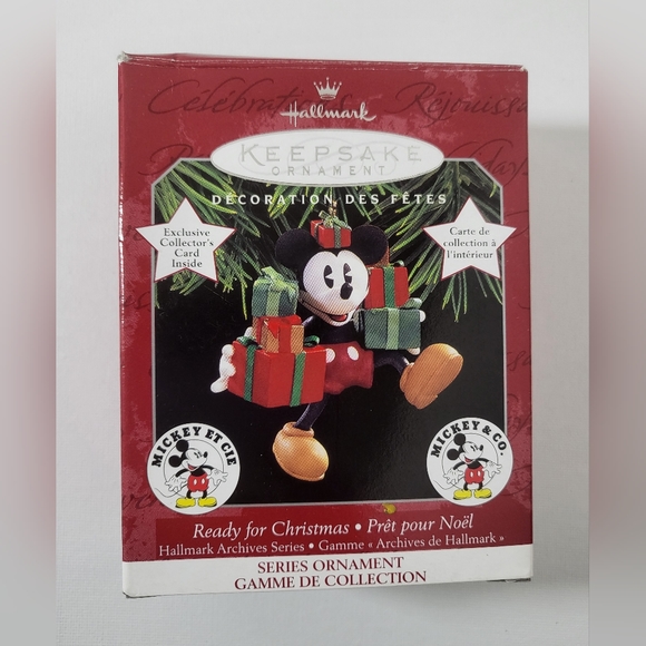 ❄️Hallmark Archives Series from 1997, 1998, 1999 Mickey Mouse Minnie Mouse - Picture 4 of 16